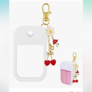 🆕 Hand Sanitizer Spray Case with Keychain, Compatible with Touchland & glow mist